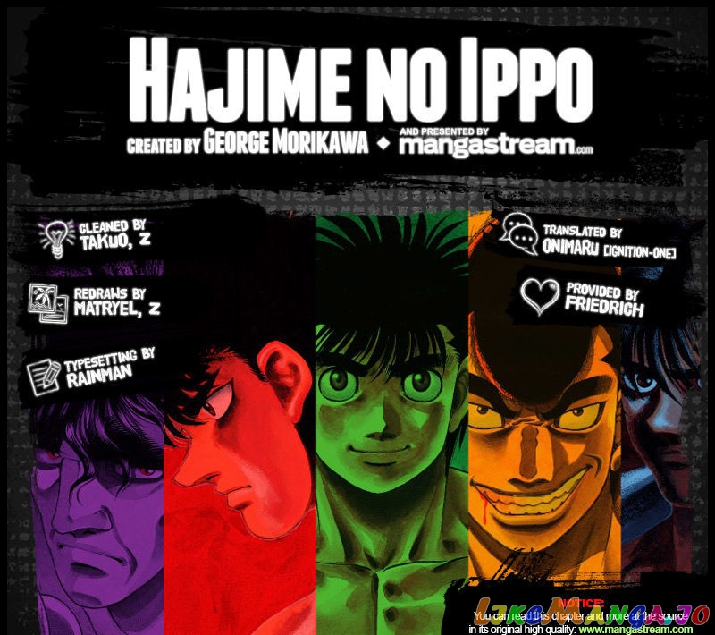 Hajime no Ippo Chapter 1168 - page 2