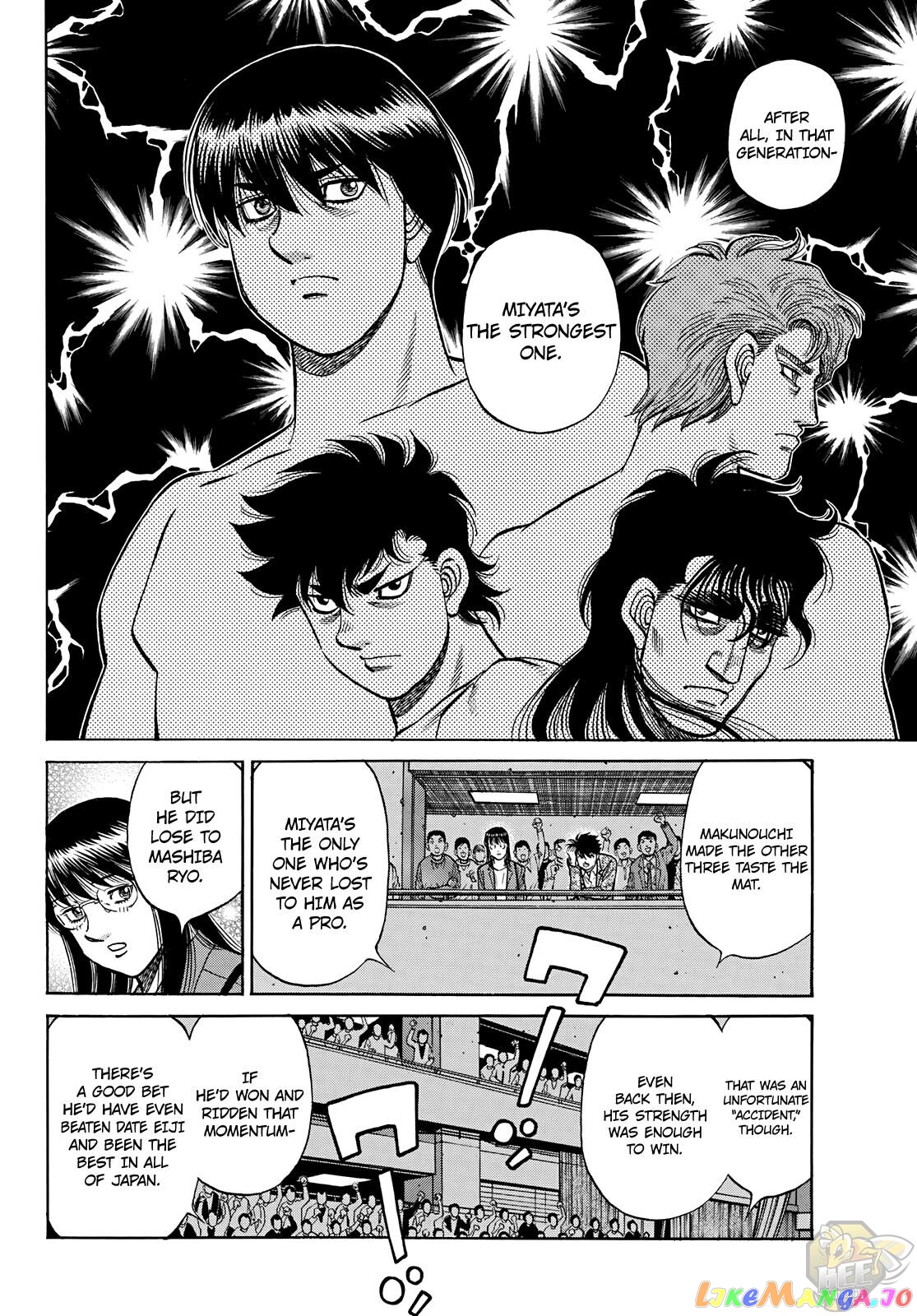 Hajime no Ippo Chapter 1351 - page 8