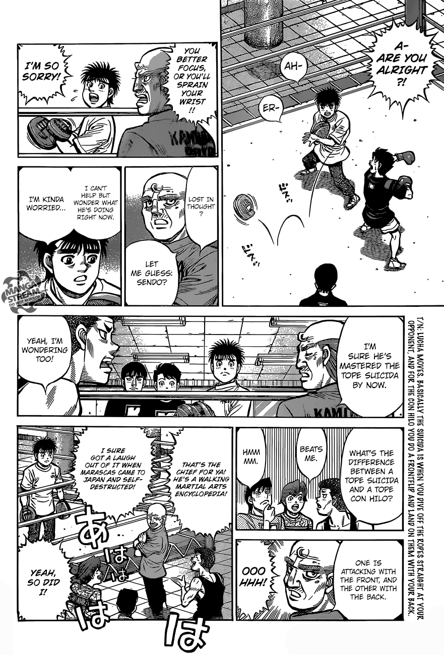 Hajime no Ippo chapter 1274 - page 12