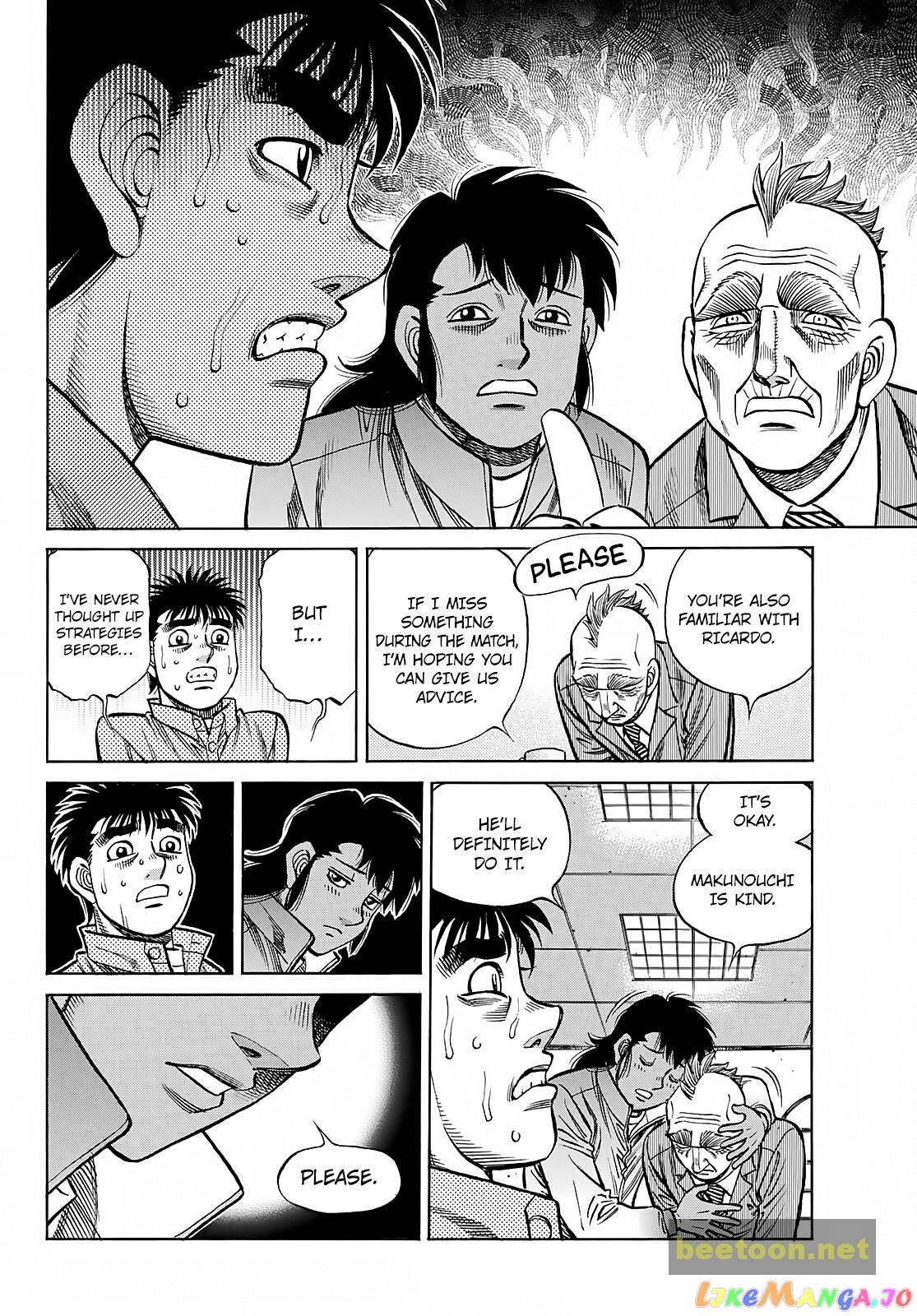 Hajime no Ippo Chapter 1389 - page 10