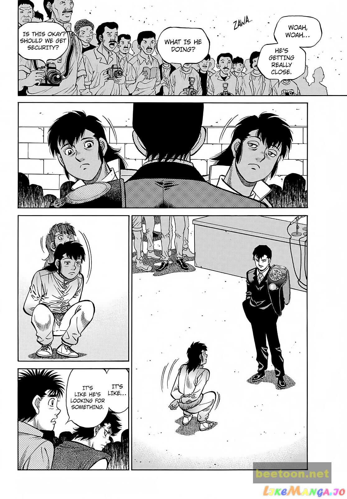 Hajime no Ippo Chapter 1389 - page 2