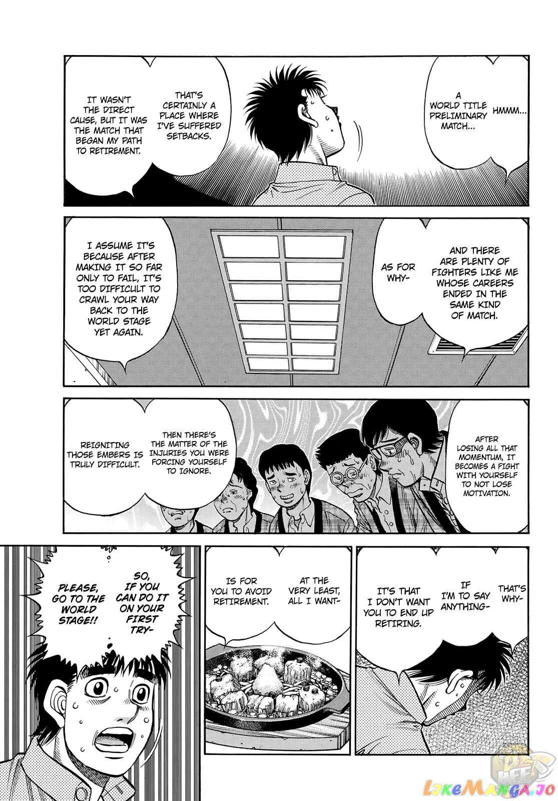 Hajime no Ippo Chapter 1352 - page 9