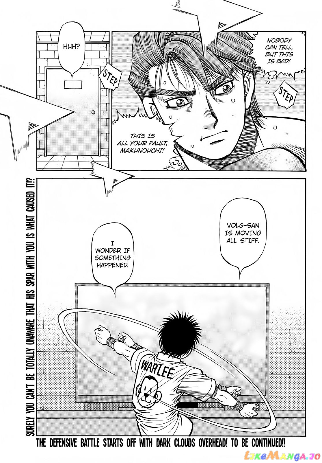 Hajime no Ippo Chapter 1390 - page 13