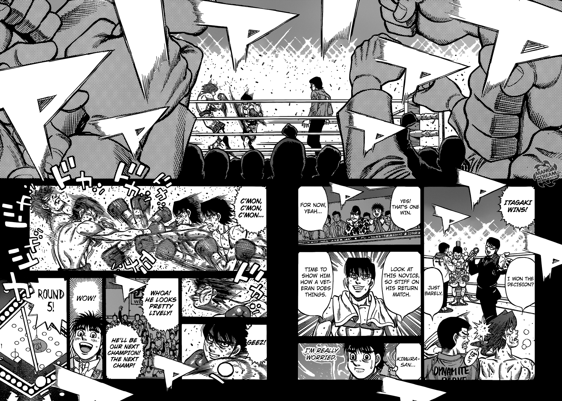 Hajime no Ippo Chapter 1171 - page 14