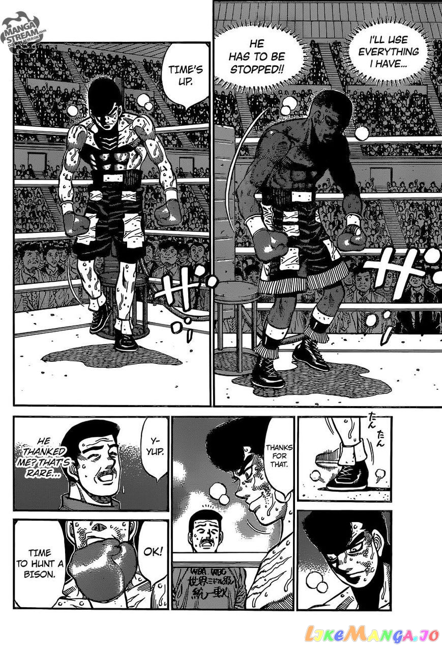 Hajime no Ippo Chapter 1110 - page 15