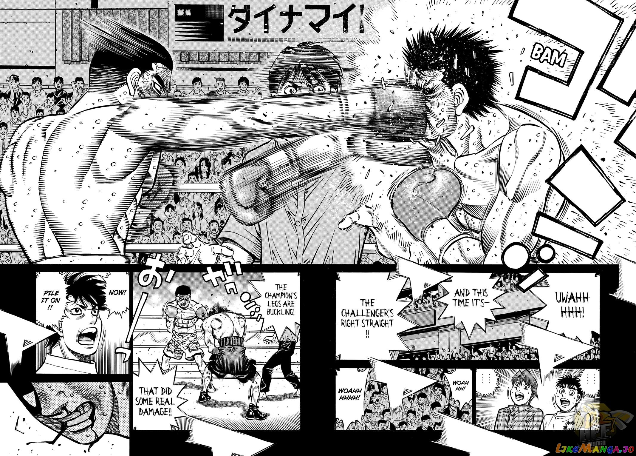 Hajime no Ippo Chapter 1355 - page 4