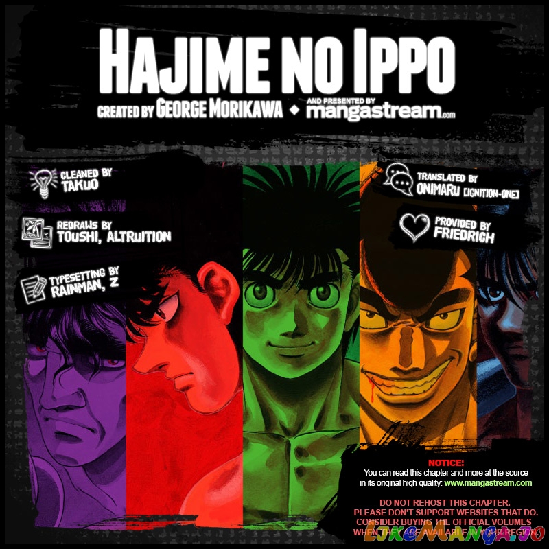 Hajime no Ippo Chapter 1173 - page 2