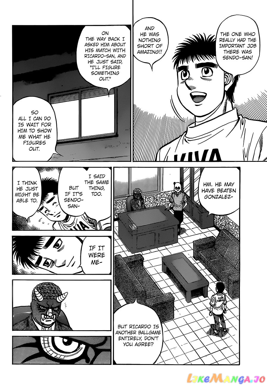 Hajime no Ippo Chapter 1316 - page 16