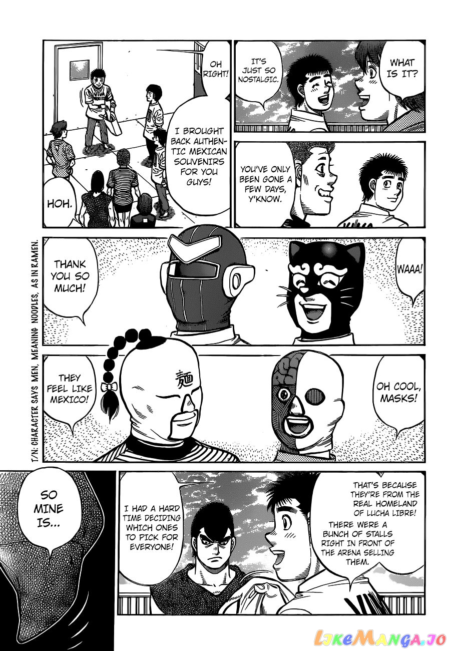 Hajime no Ippo Chapter 1316 - page 9