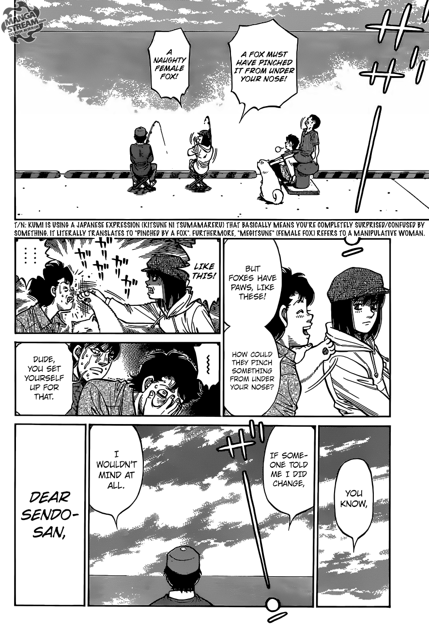 Hajime no Ippo Chapter 1280 - page 16