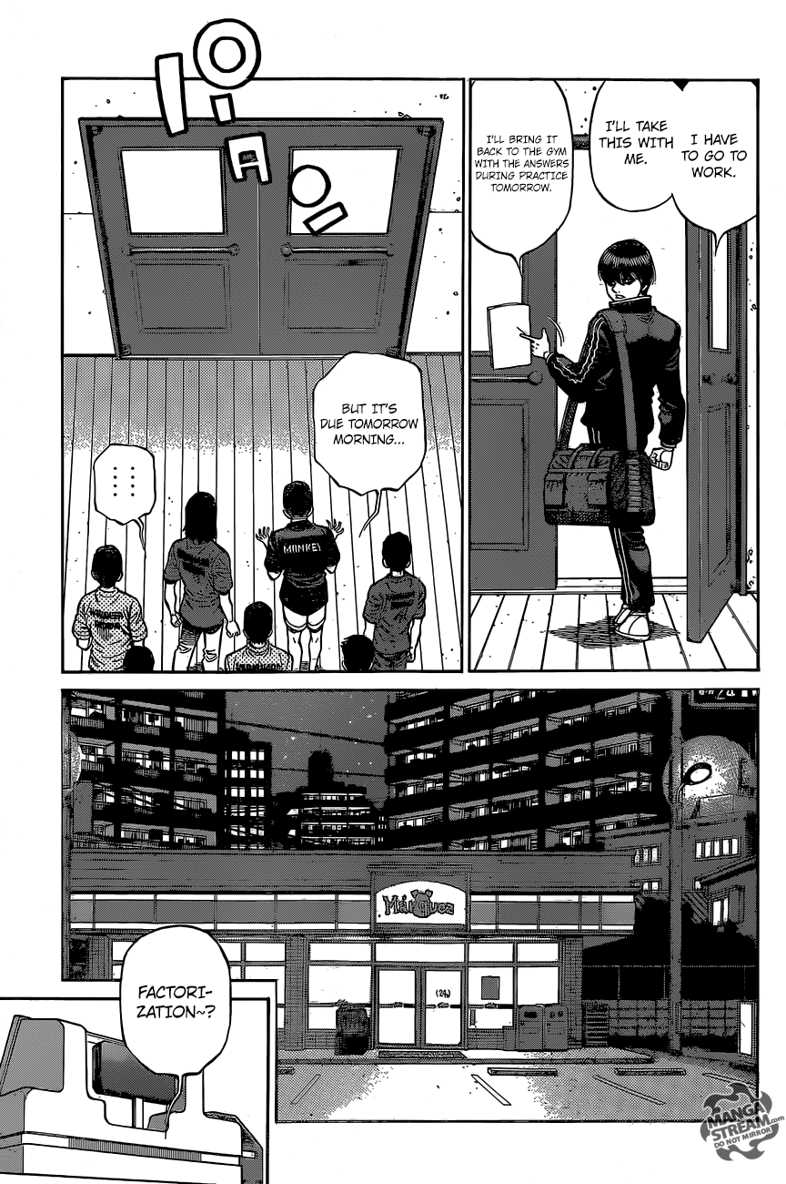 Hajime no Ippo Chapter 1281 - page 10