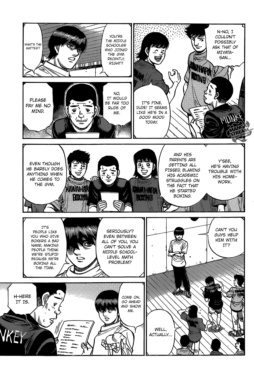 Hajime no Ippo Chapter 1281 - page 8