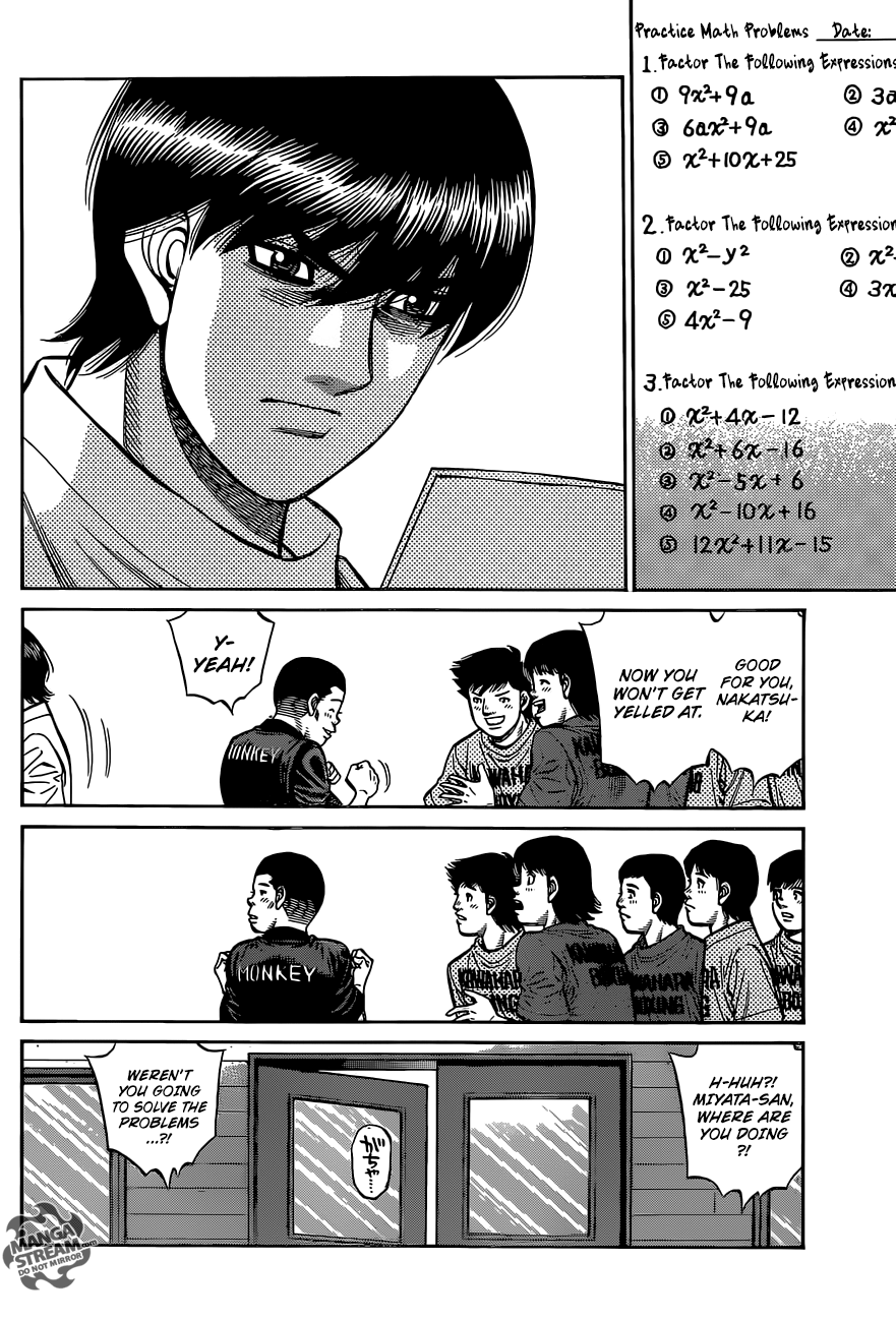 Hajime no Ippo Chapter 1281 - page 9