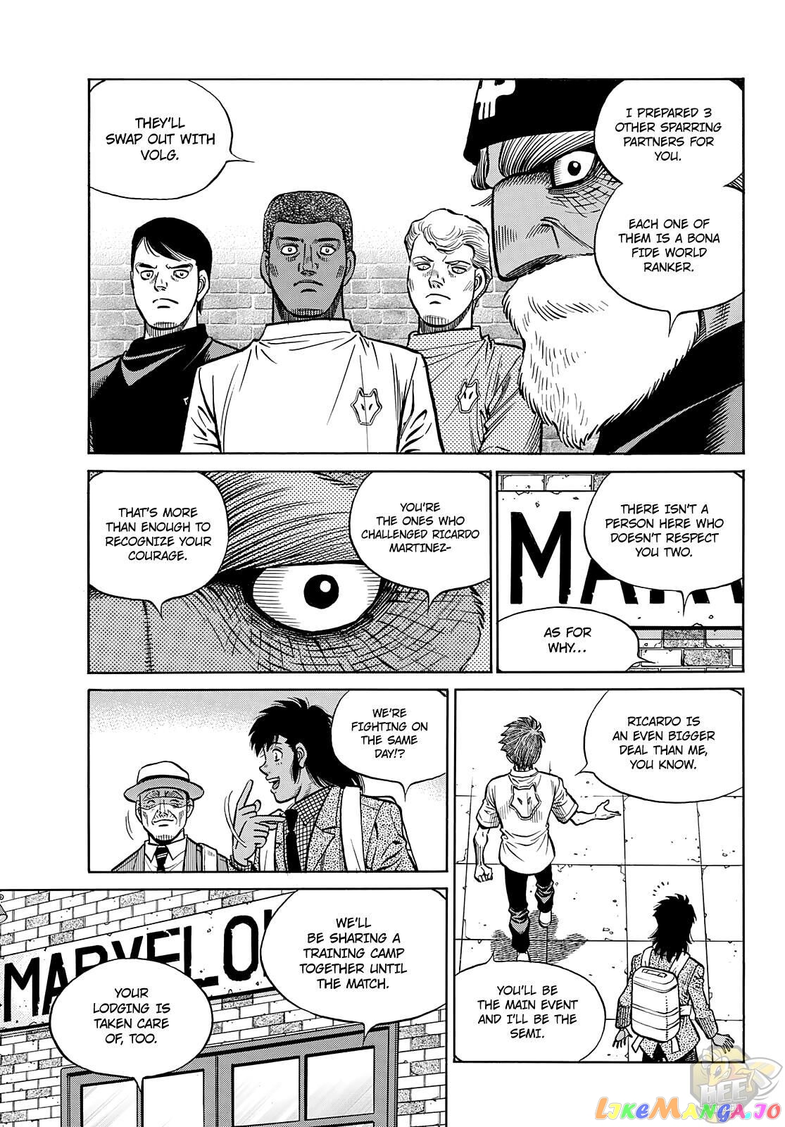 Hajime no Ippo Chapter 1360 - page 5