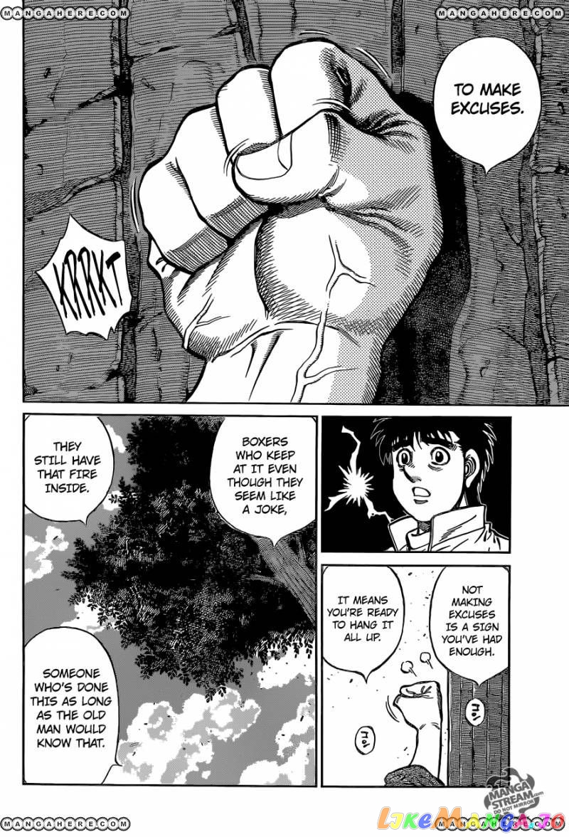 Hajime no Ippo Chapter 1079 - page 6