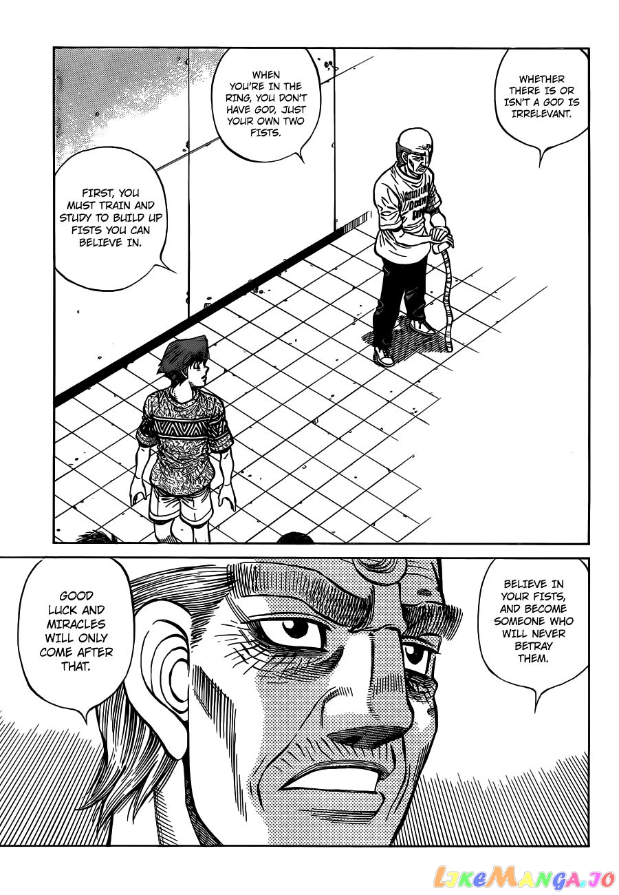 Hajime no Ippo Chapter 1324 - page 13