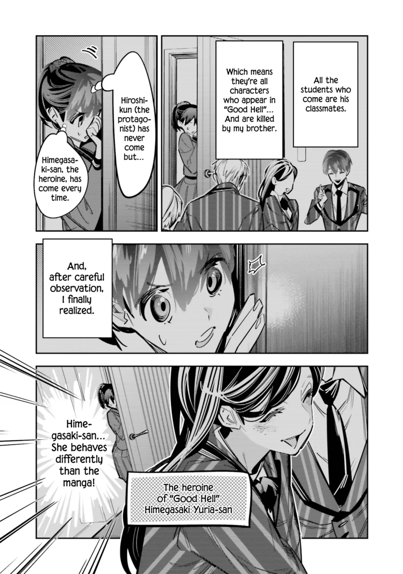 I Reincarnated As The Little Sister Of A Death Game Manga's Murder Mastermind And Failed chapter 7 - page 13