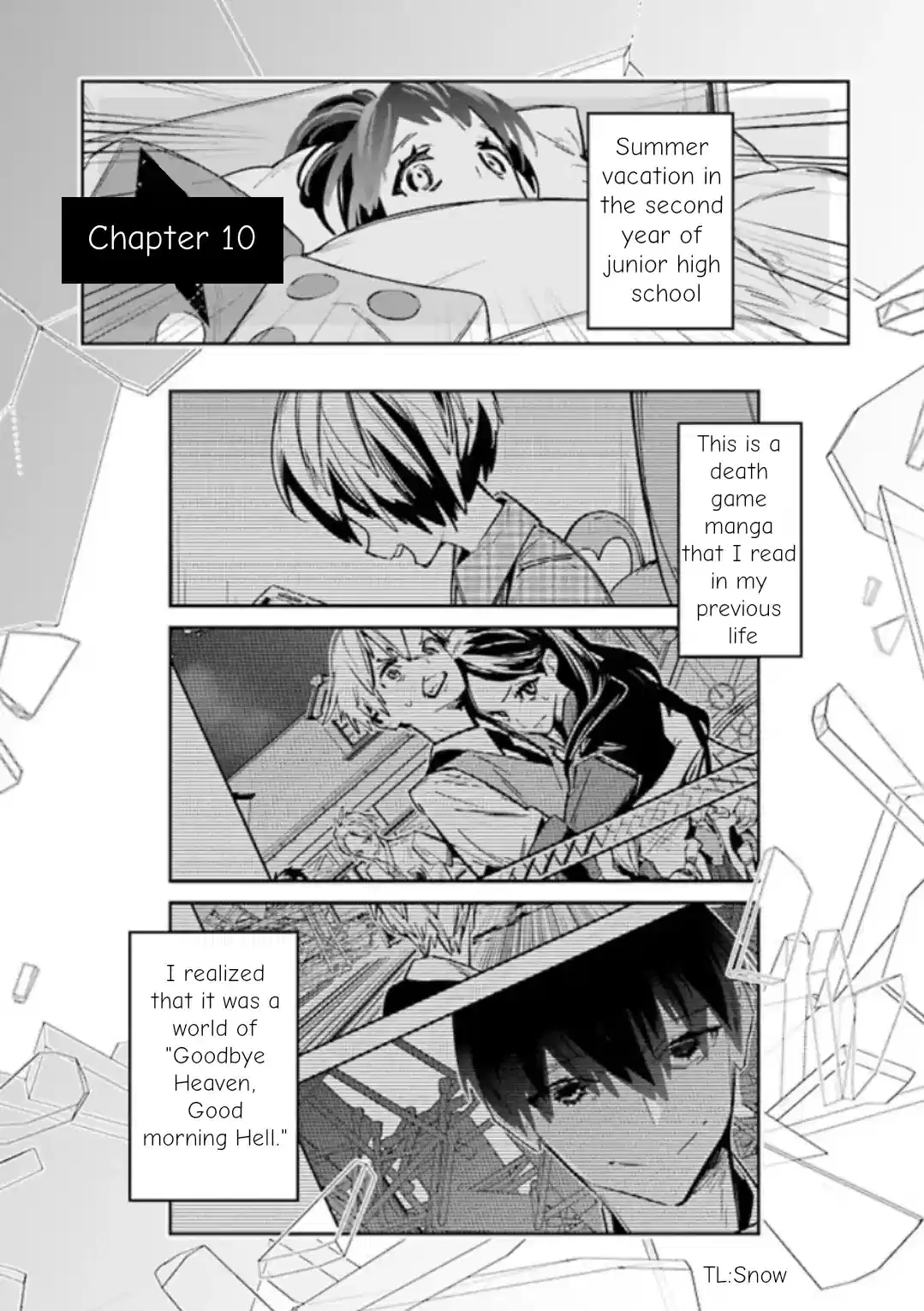 I Reincarnated As The Little Sister Of A Death Game Manga's Murder Mastermind And Failed chapter 10 - page 2