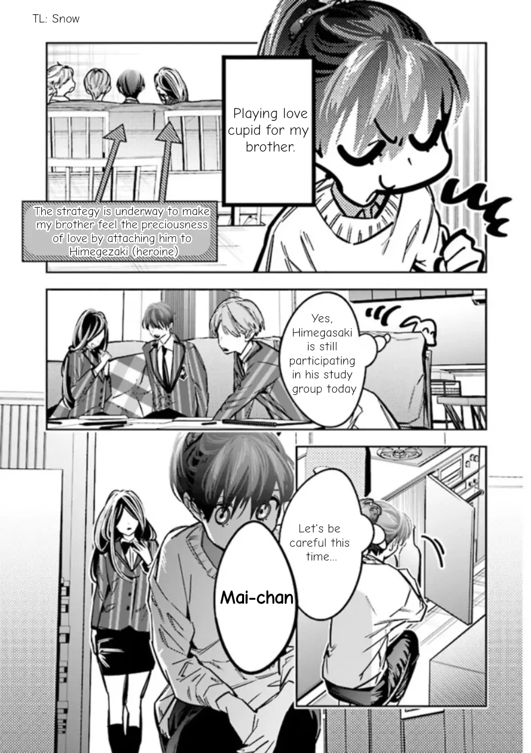 I Reincarnated As The Little Sister Of A Death Game Manga's Murder Mastermind And Failed chapter 10 - page 4