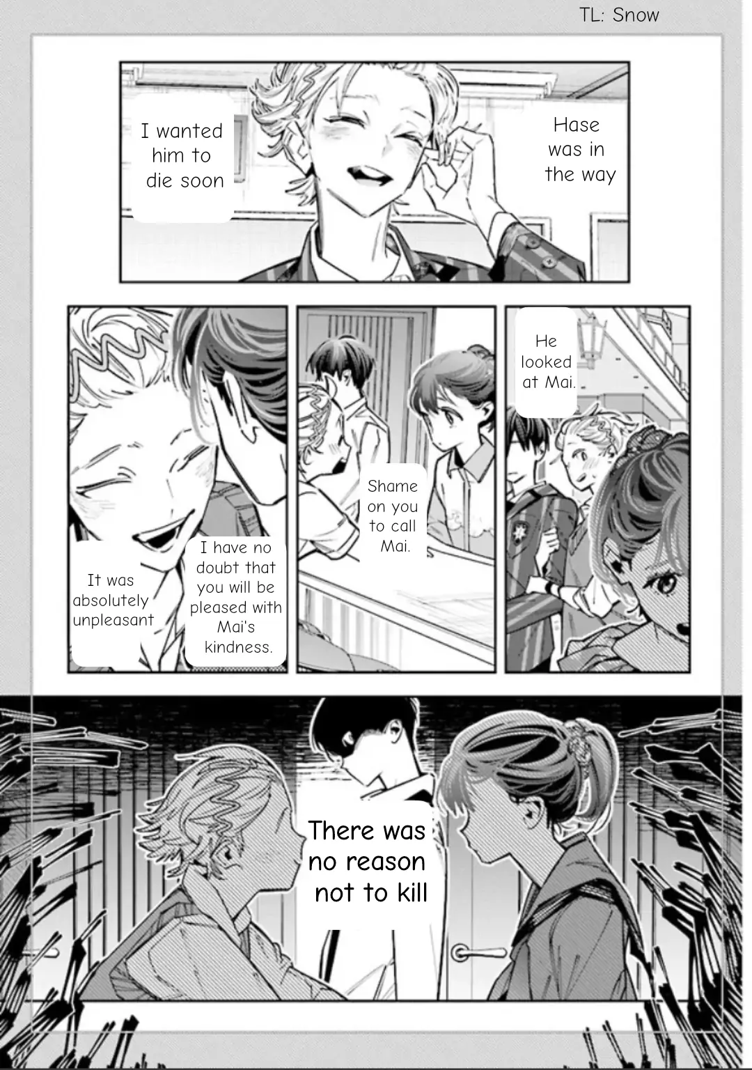 I Reincarnated As The Little Sister Of A Death Game Manga's Murder Mastermind And Failed chapter 11 - page 7