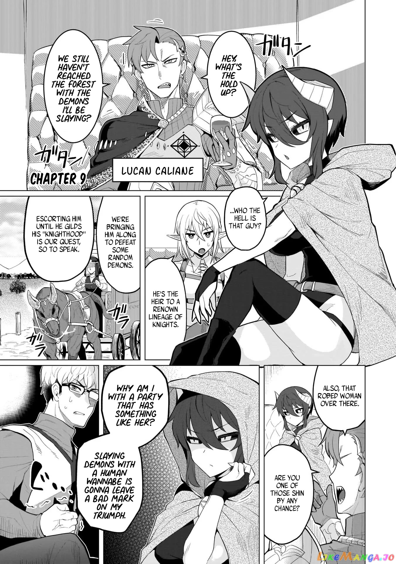 I’m Dating A Dark Summoner chapter 9 - page 1
