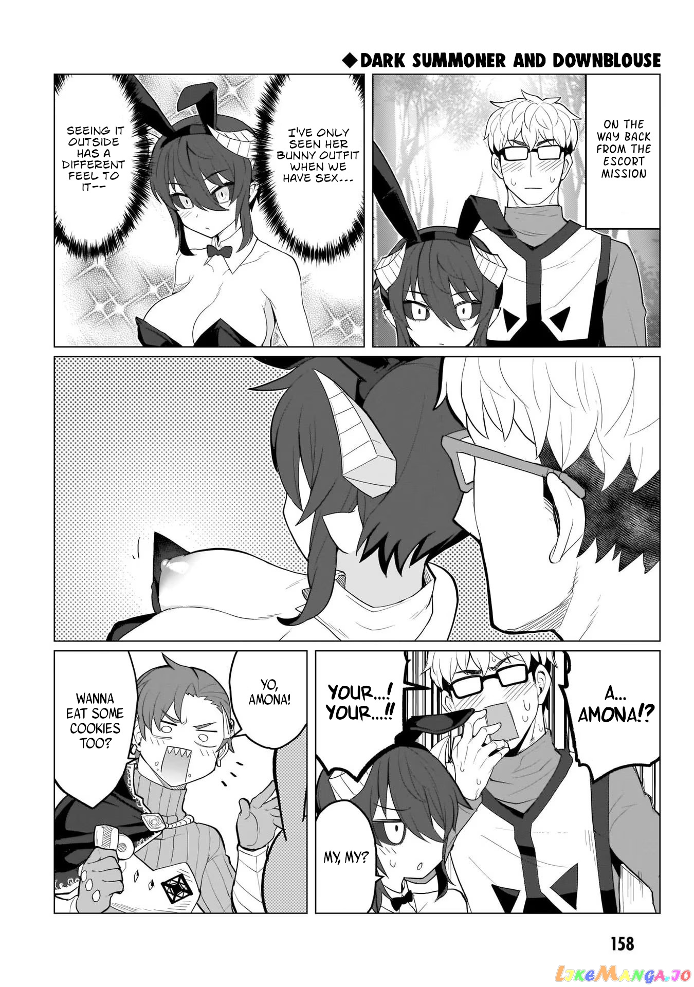 I’m Dating A Dark Summoner chapter 12.1 - page 5