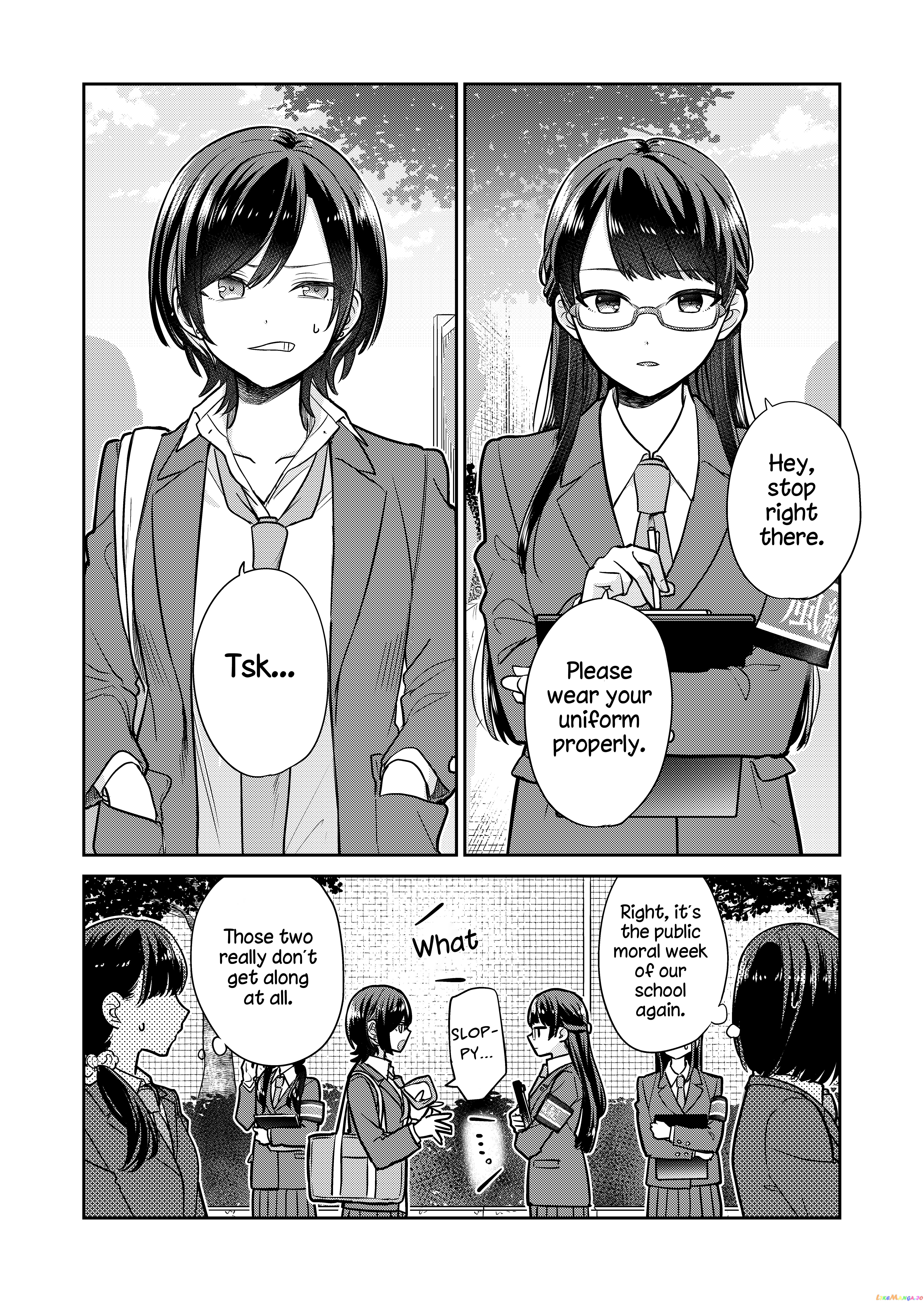 The Public Moral Committee Member And The Delinquent Who Will Be Together In The Future chapter 1 - page 1