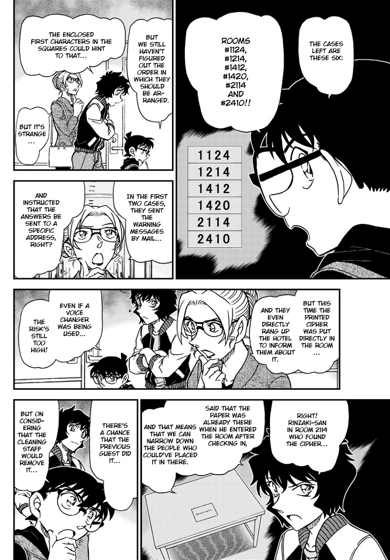 Detective Conan Chapter 1095 - page 6