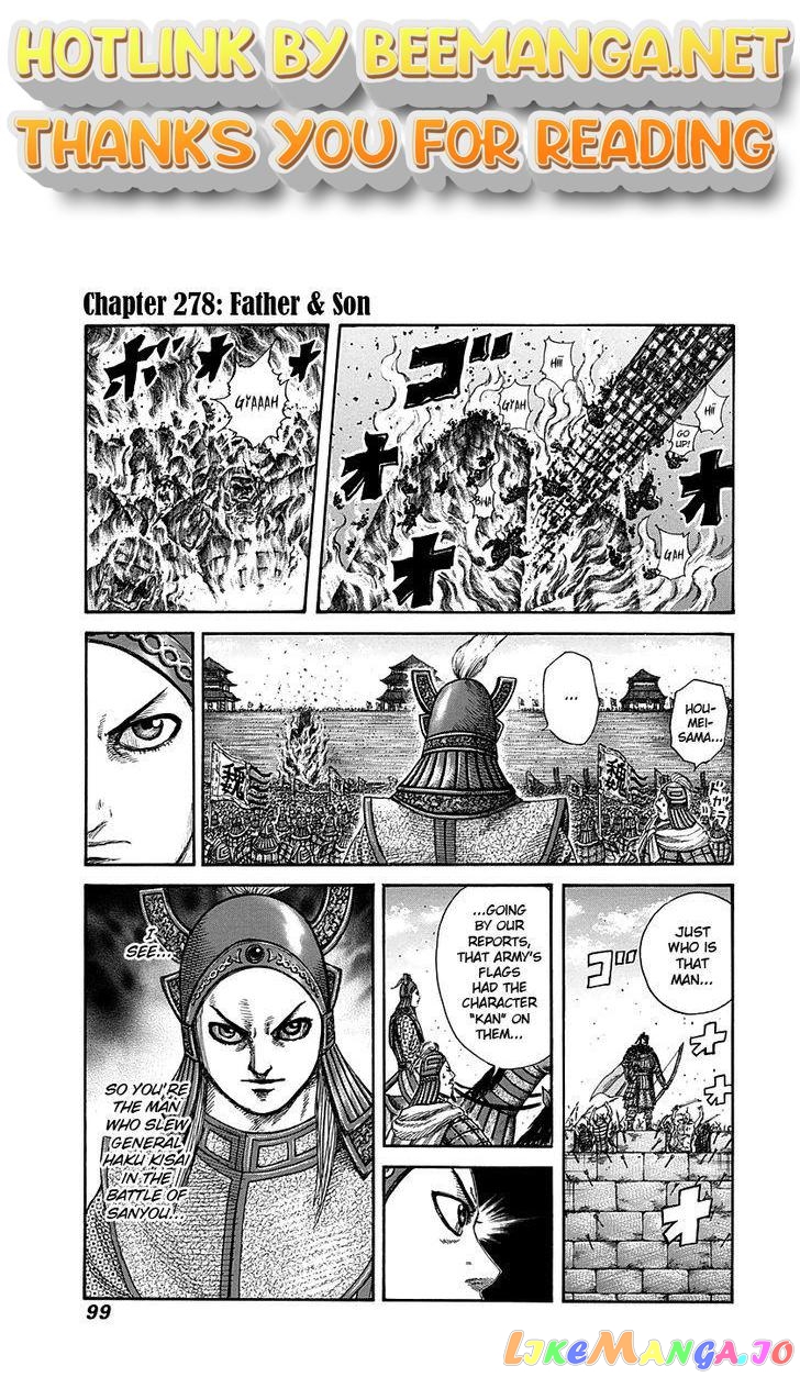 Kingdom Chapter 278 - page 1