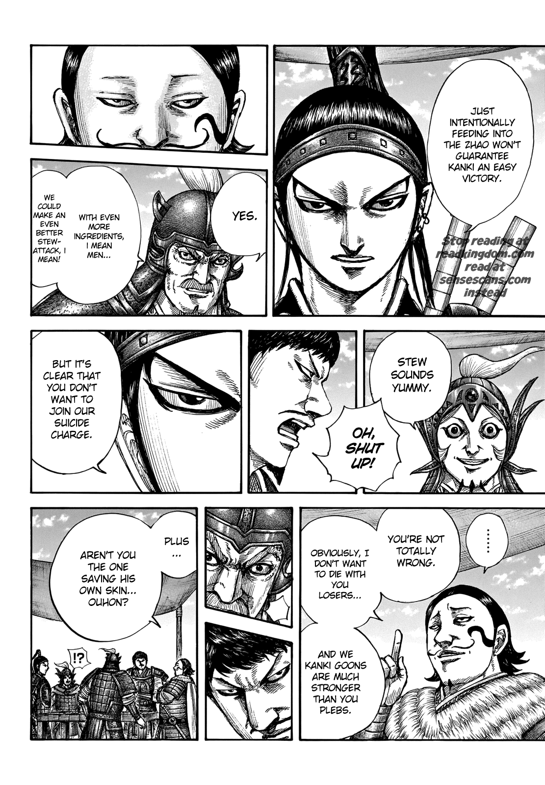Kingdom Chapter 675.1 - page 8