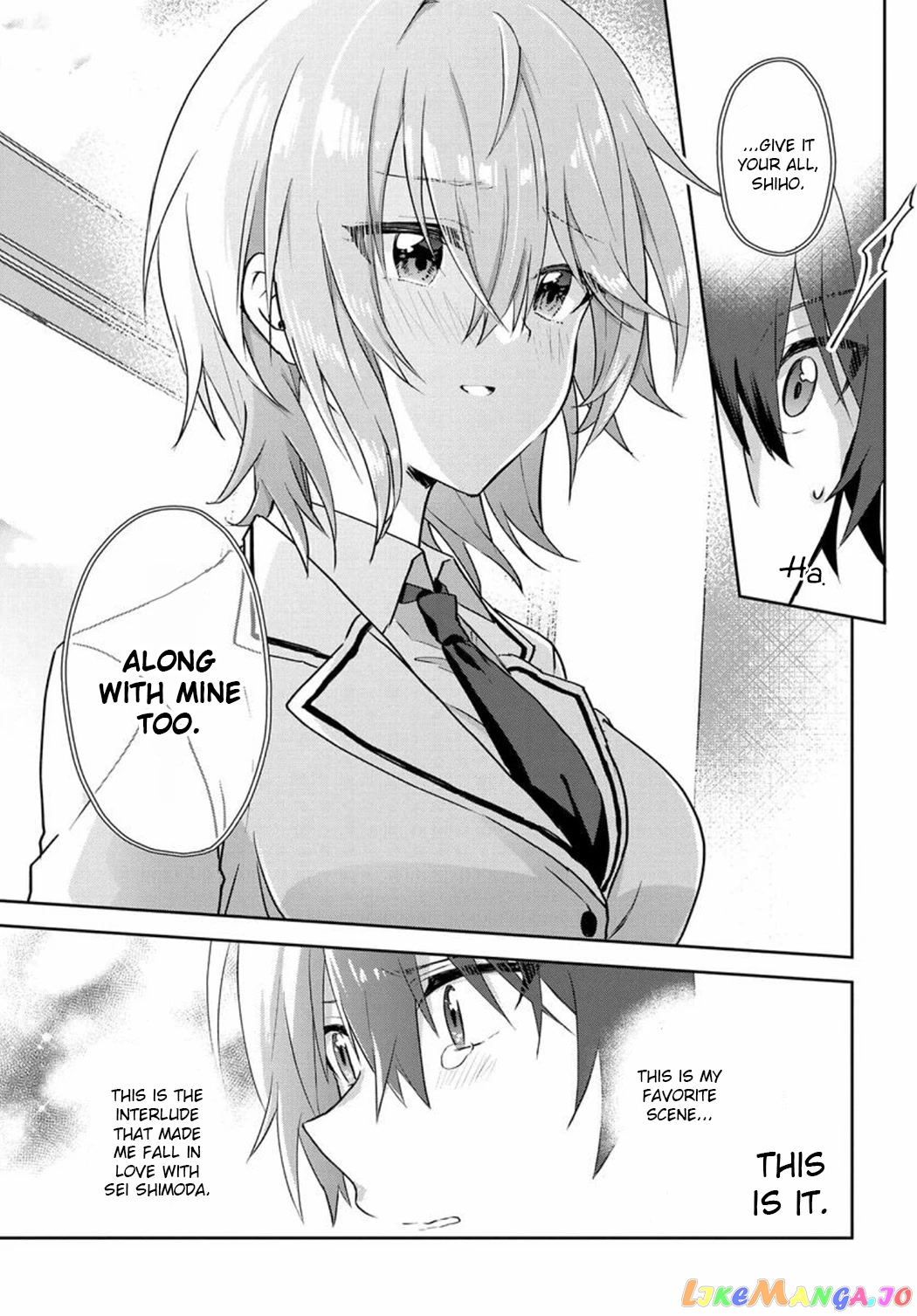 Since I’ve Entered the World of Romantic Comedy Manga, I’ll Do My Best to Make the Losing Heroine Happy. chapter 1 - page 12