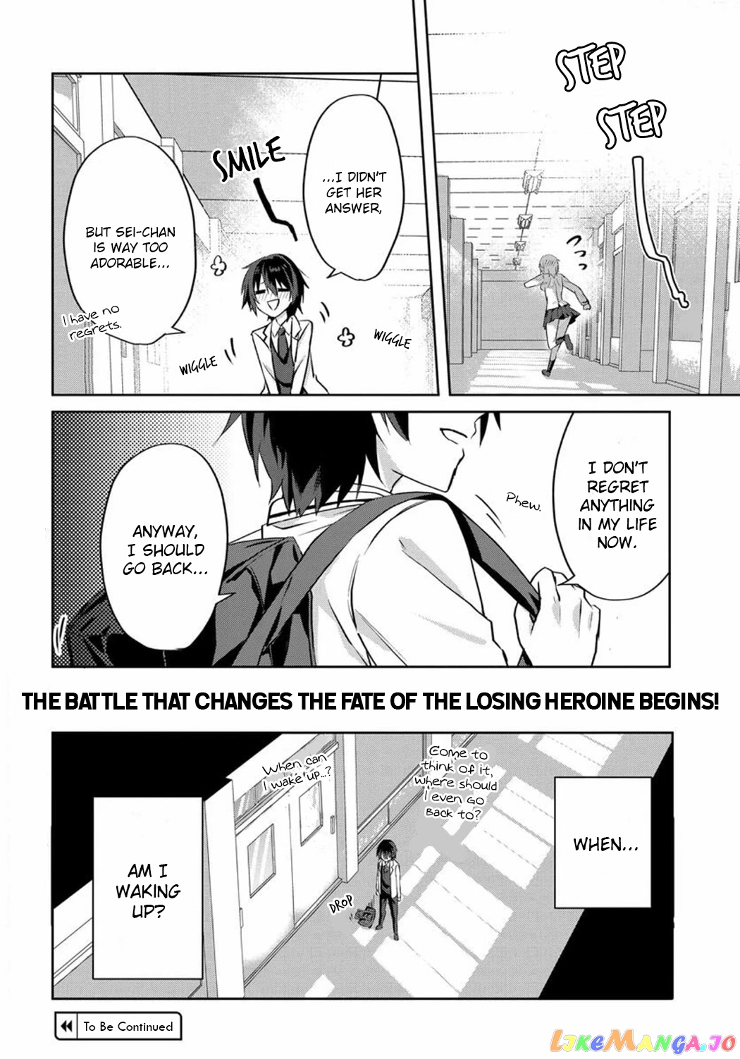 Since I’ve Entered the World of Romantic Comedy Manga, I’ll Do My Best to Make the Losing Heroine Happy. chapter 1 - page 30