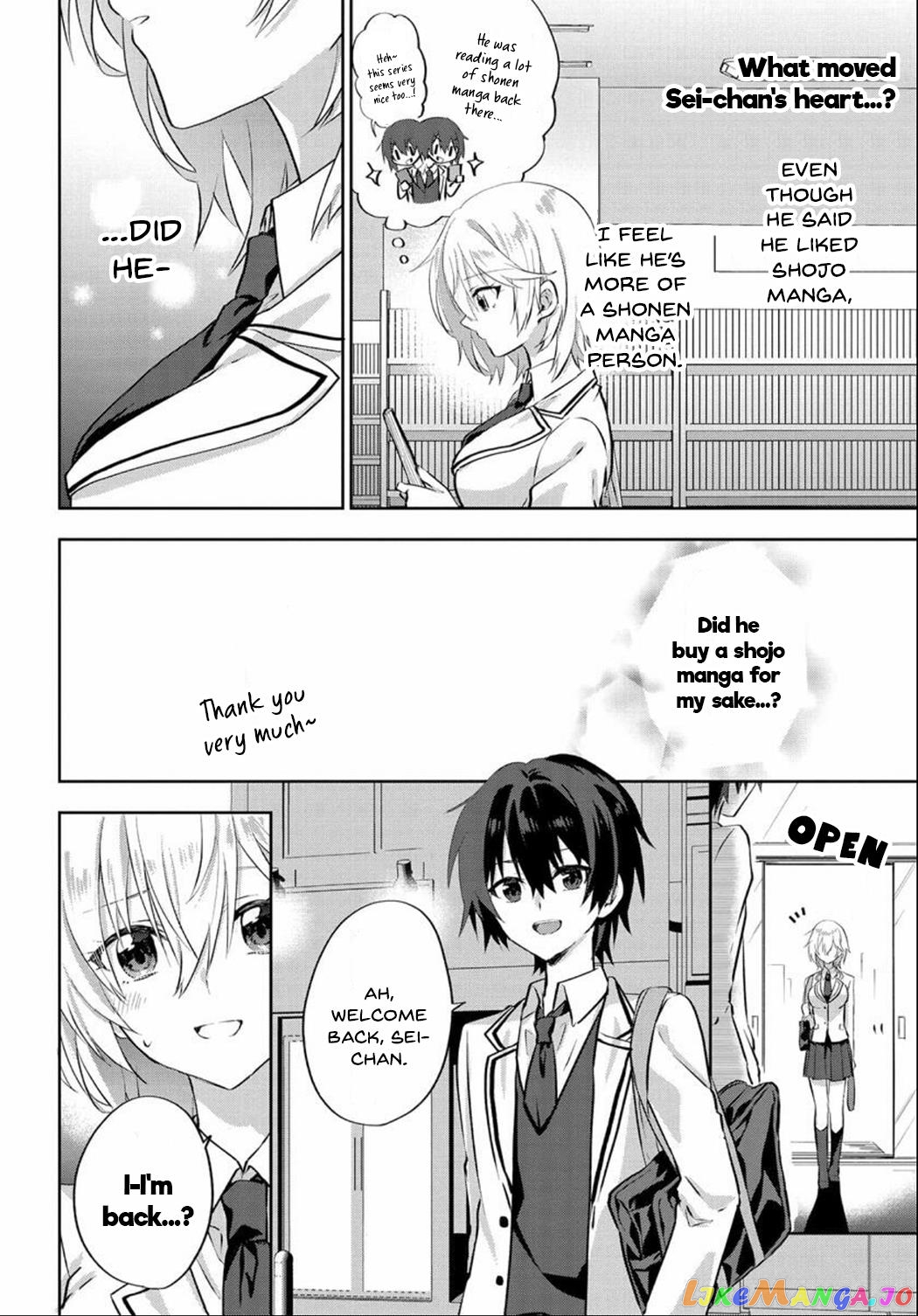 Since I’ve Entered the World of Romantic Comedy Manga, I’ll Do My Best to Make the Losing Heroine Happy. chapter 5.2 - page 1