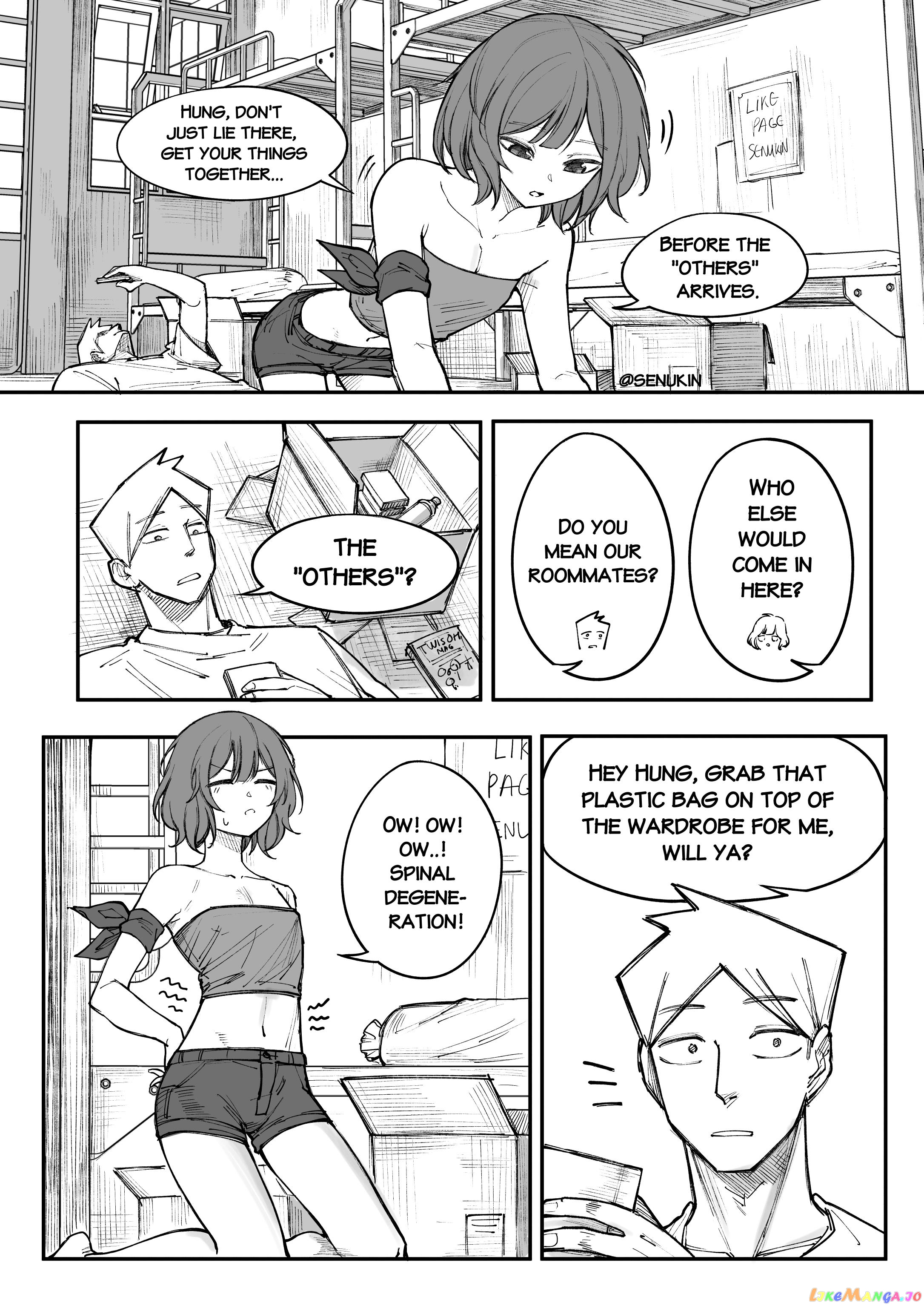 I Guess My Roommate Is Pretty chapter 4 - page 1