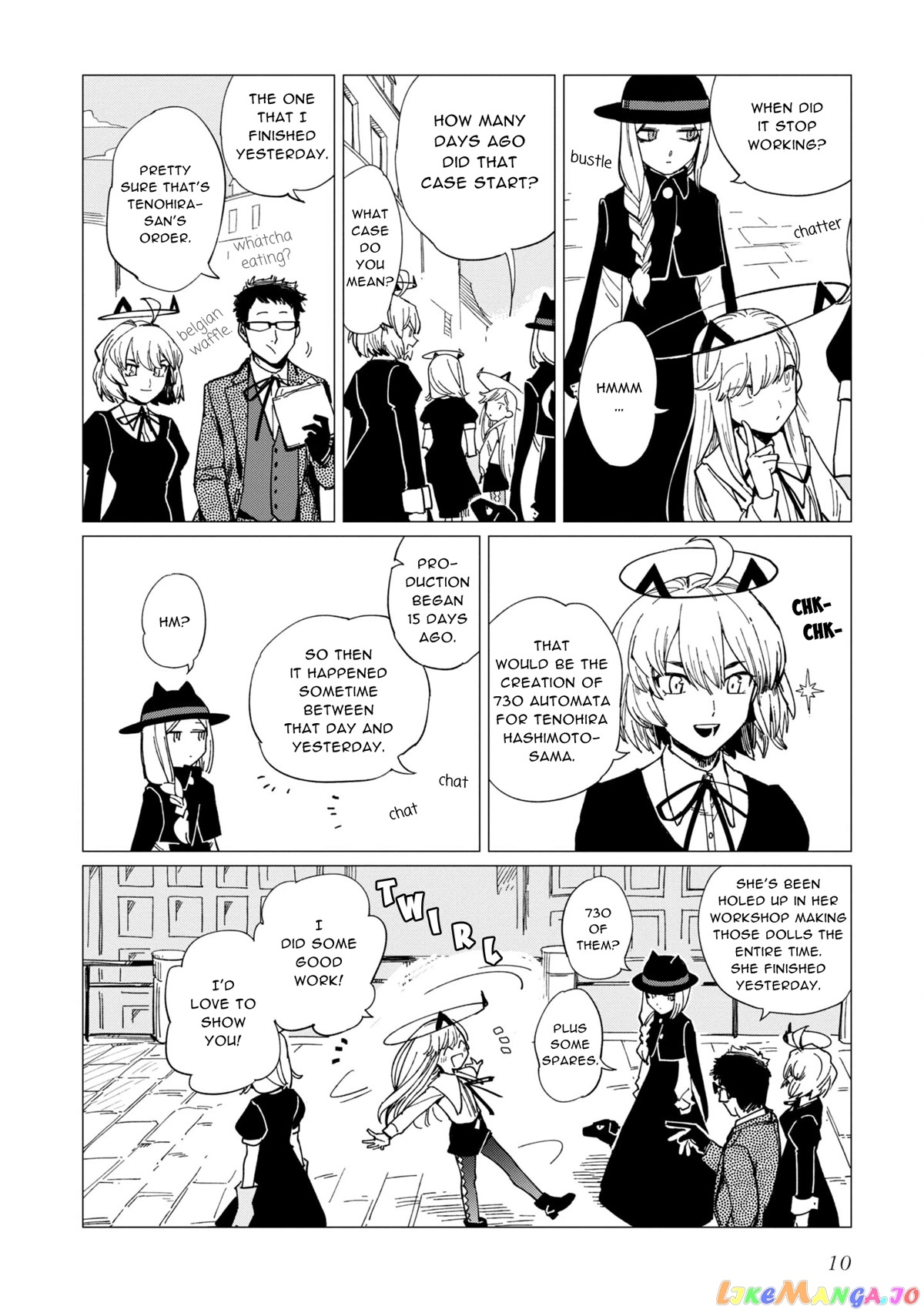 Shinozaki-kun no Mente Jijou chapter 17 - page 10