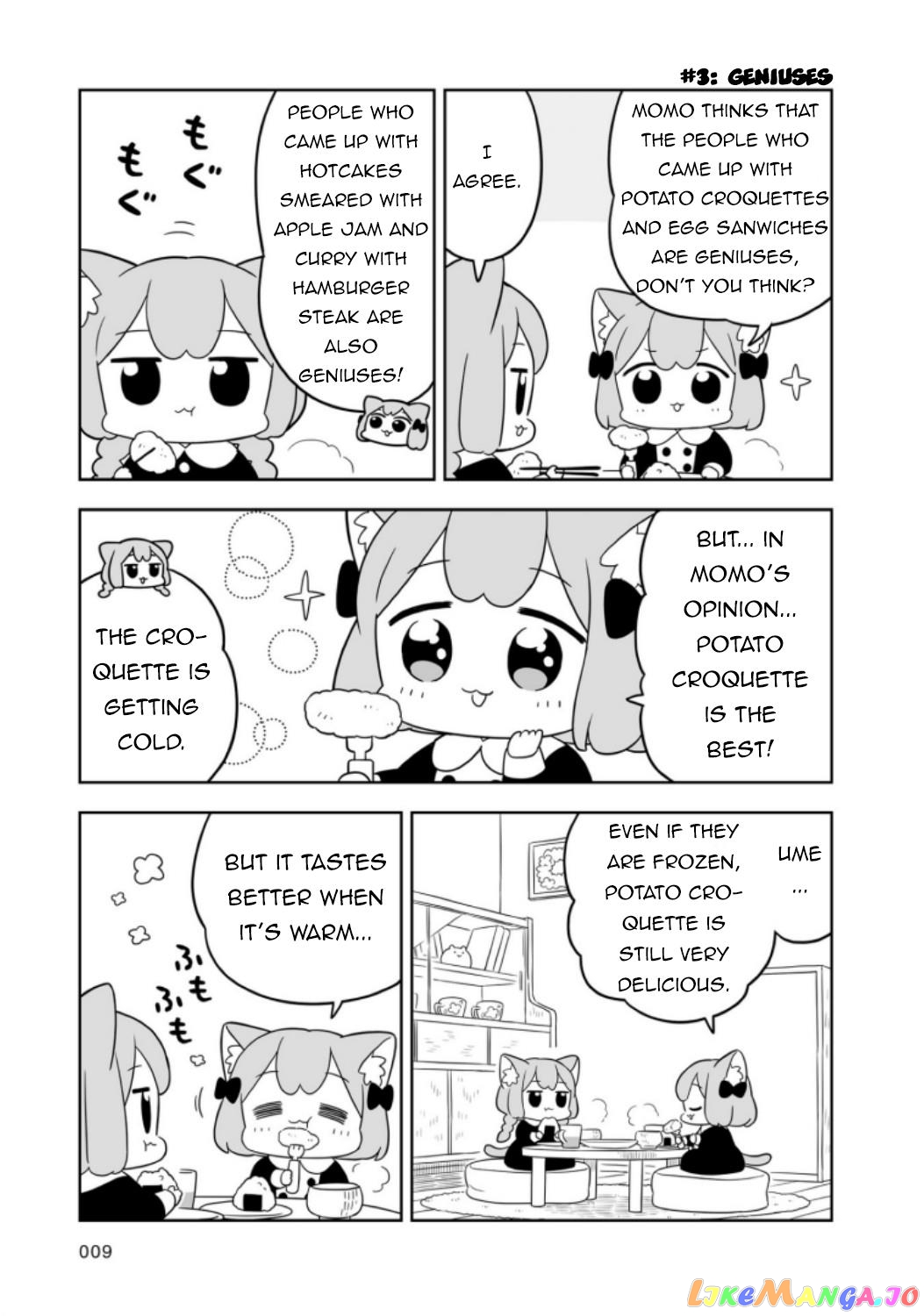 Ume To Momo No Futsuu No Kurashi chapter 1 - page 9