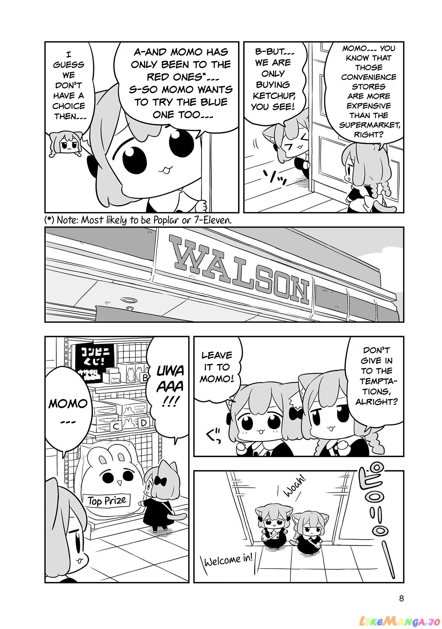 Ume To Momo No Futsuu No Kurashi chapter 11 - page 6