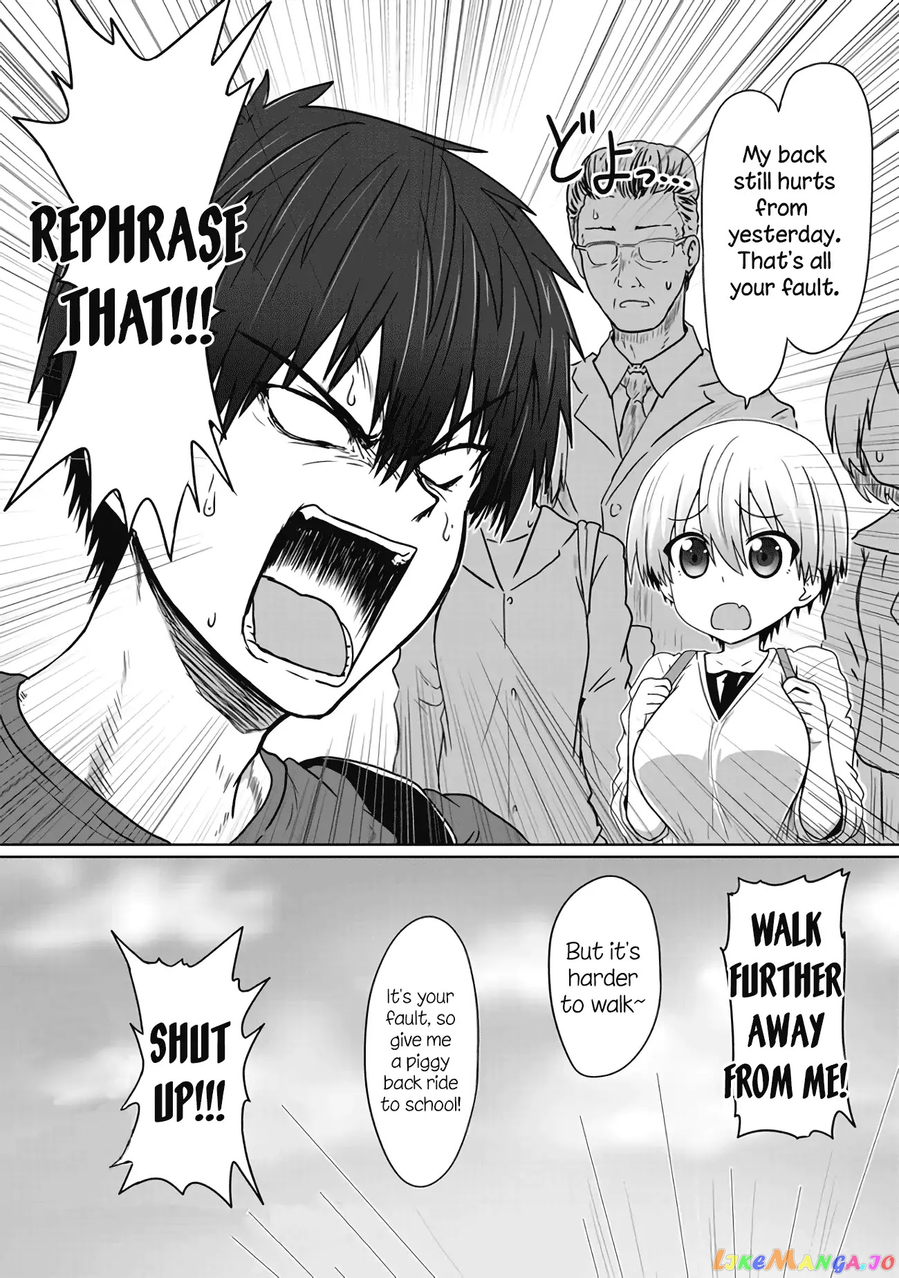 Uzaki-chan wa Asobitai! chapter 1.4 - page 4
