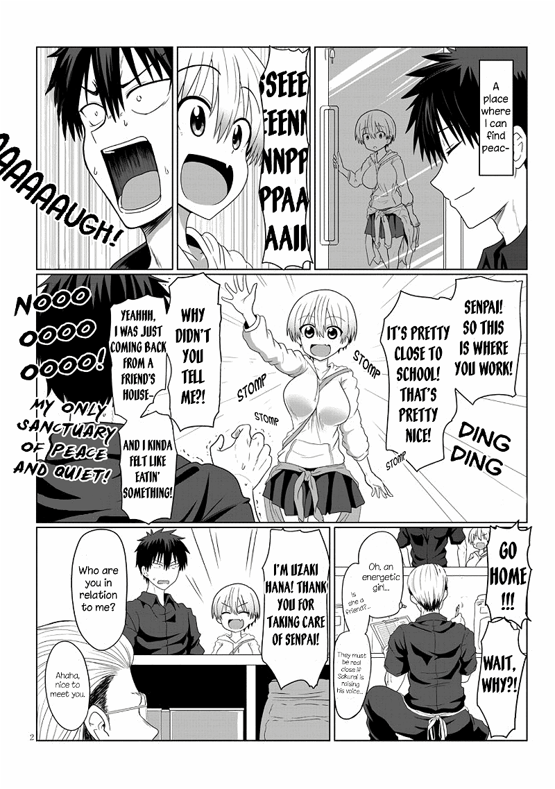 Uzaki-chan wa Asobitai! chapter 4 - page 2