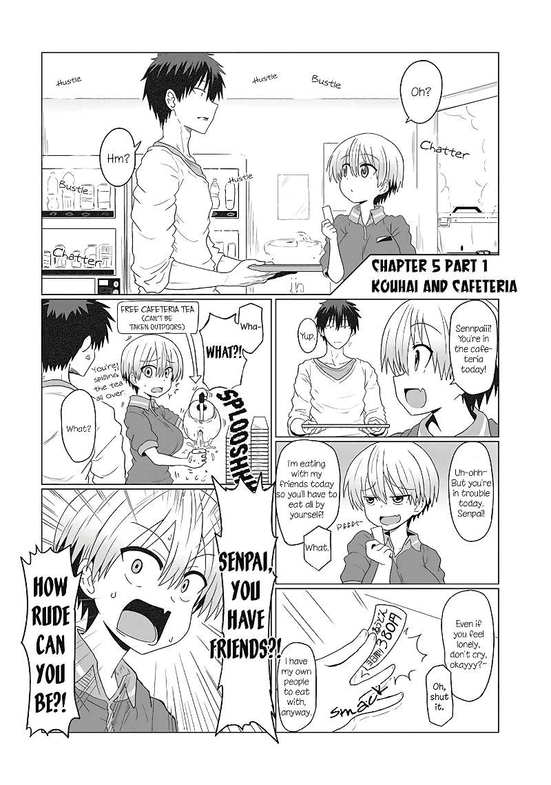 Uzaki-chan wa Asobitai! chapter 5.1 - page 1
