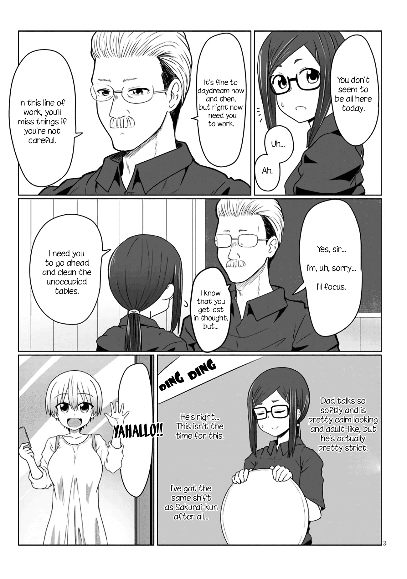 Uzaki-chan wa Asobitai! chapter 7 - page 3