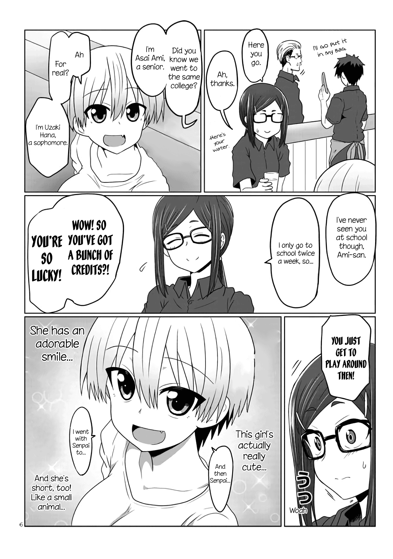 Uzaki-chan wa Asobitai! chapter 7 - page 6