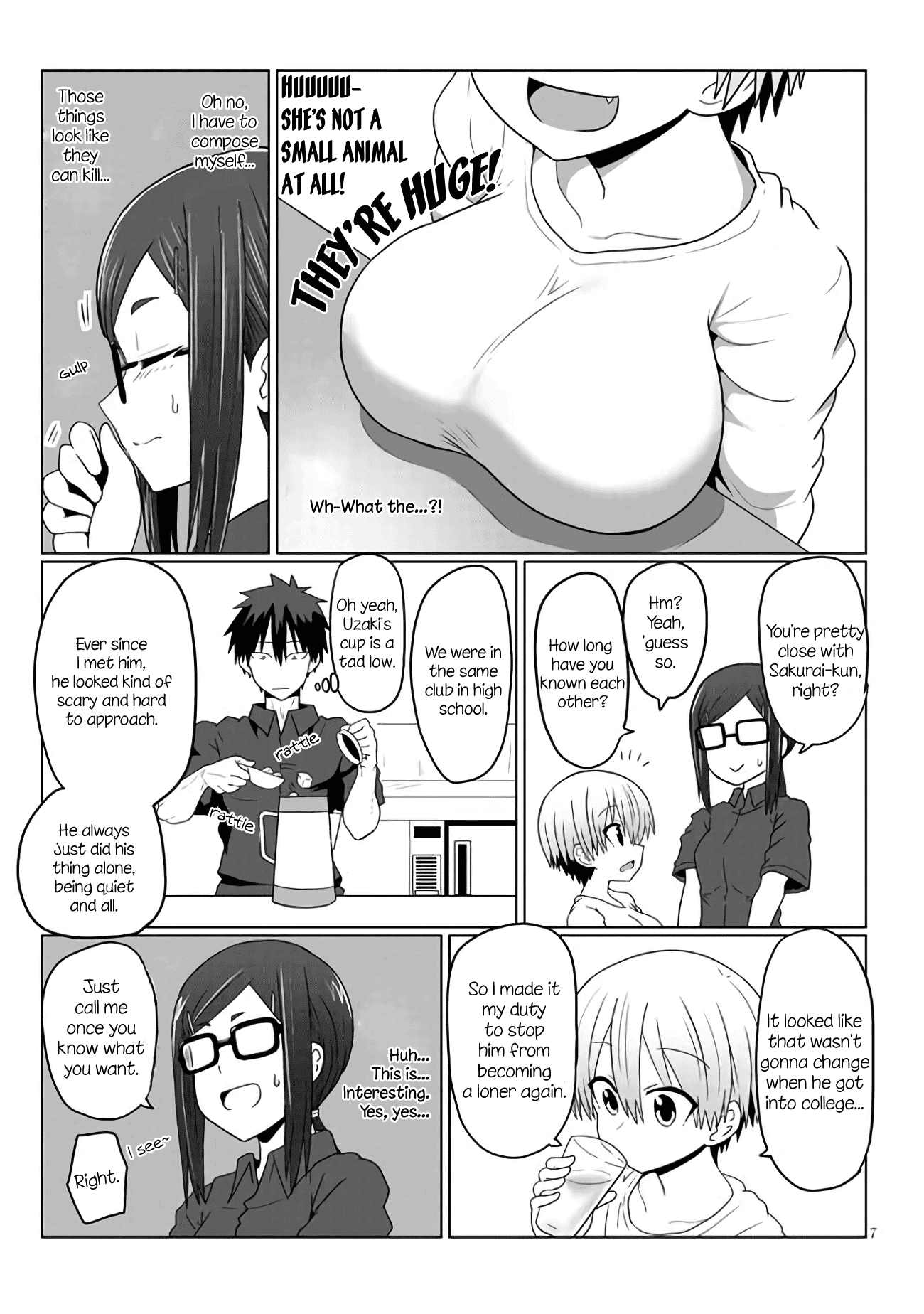 Uzaki-chan wa Asobitai! chapter 7 - page 7