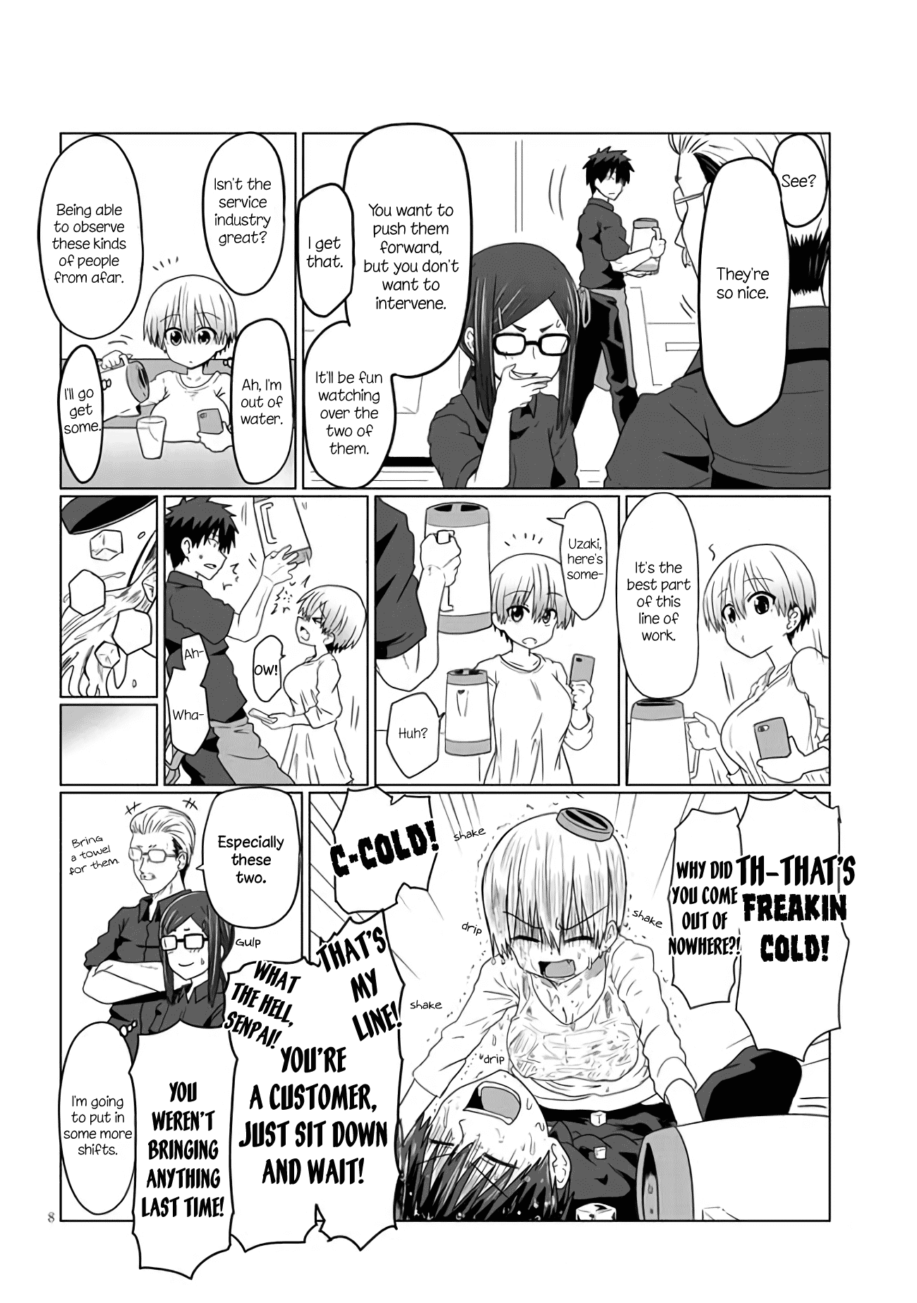 Uzaki-chan wa Asobitai! chapter 7 - page 8