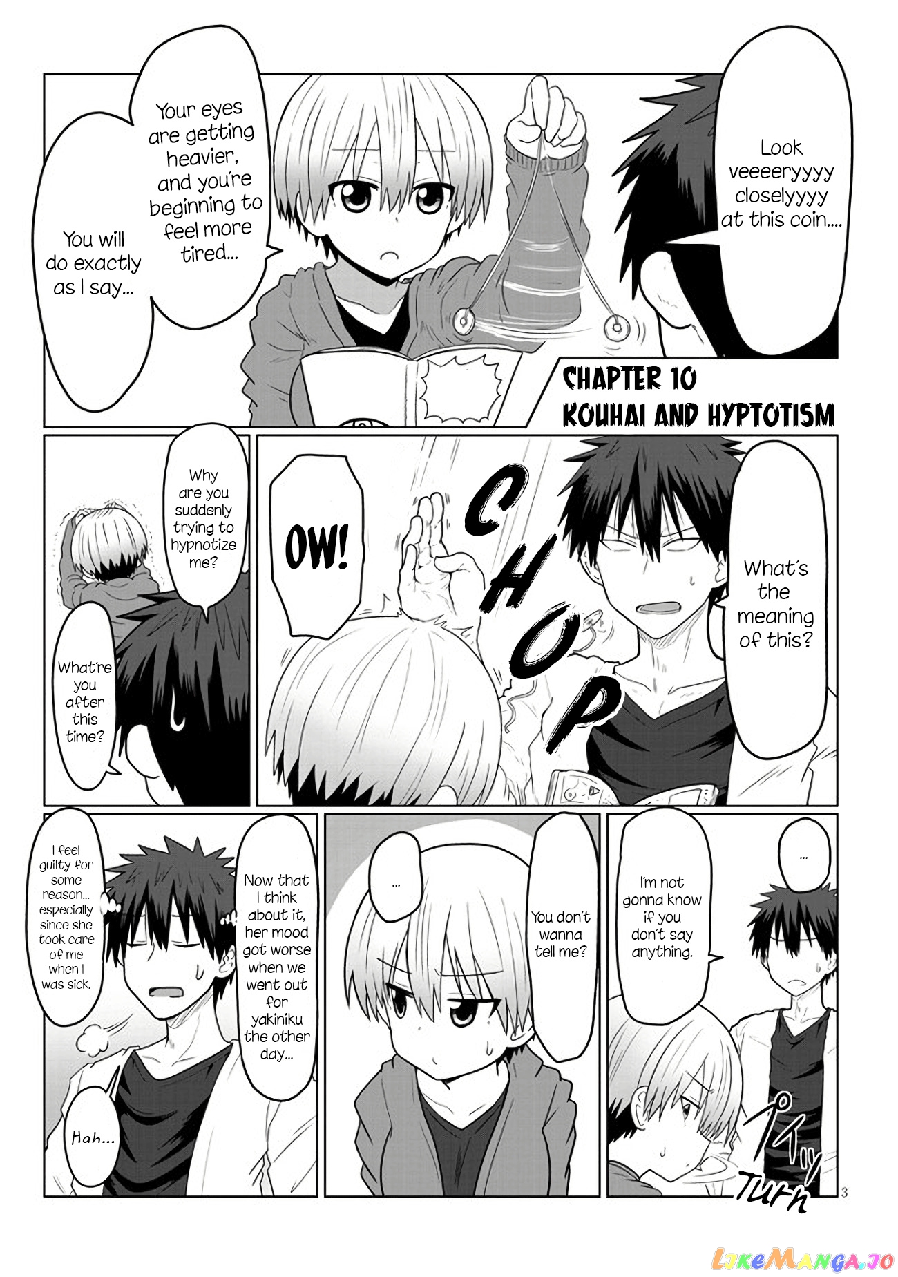 Uzaki-chan wa Asobitai! chapter 10 - page 3