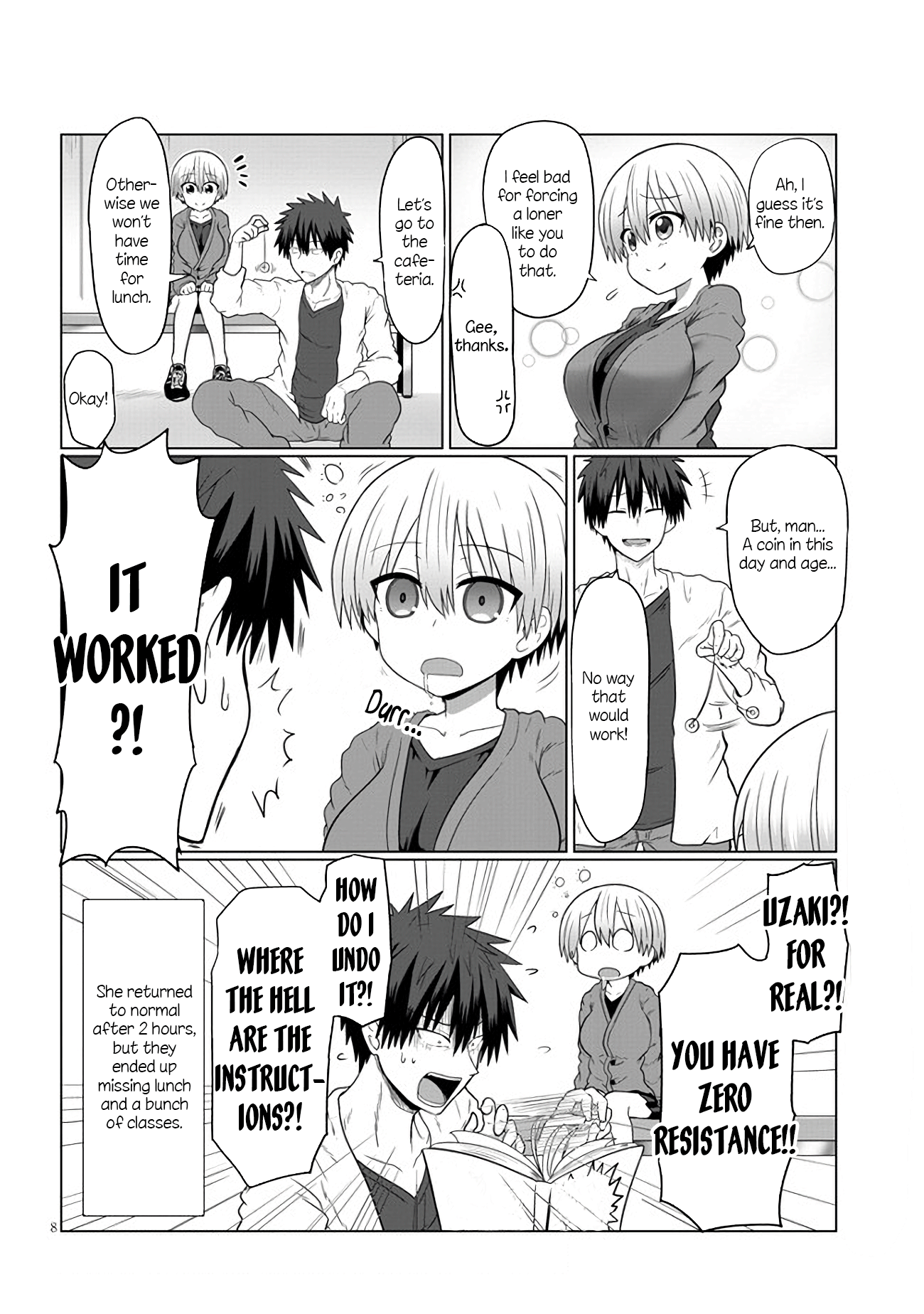 Uzaki-chan wa Asobitai! chapter 10 - page 8