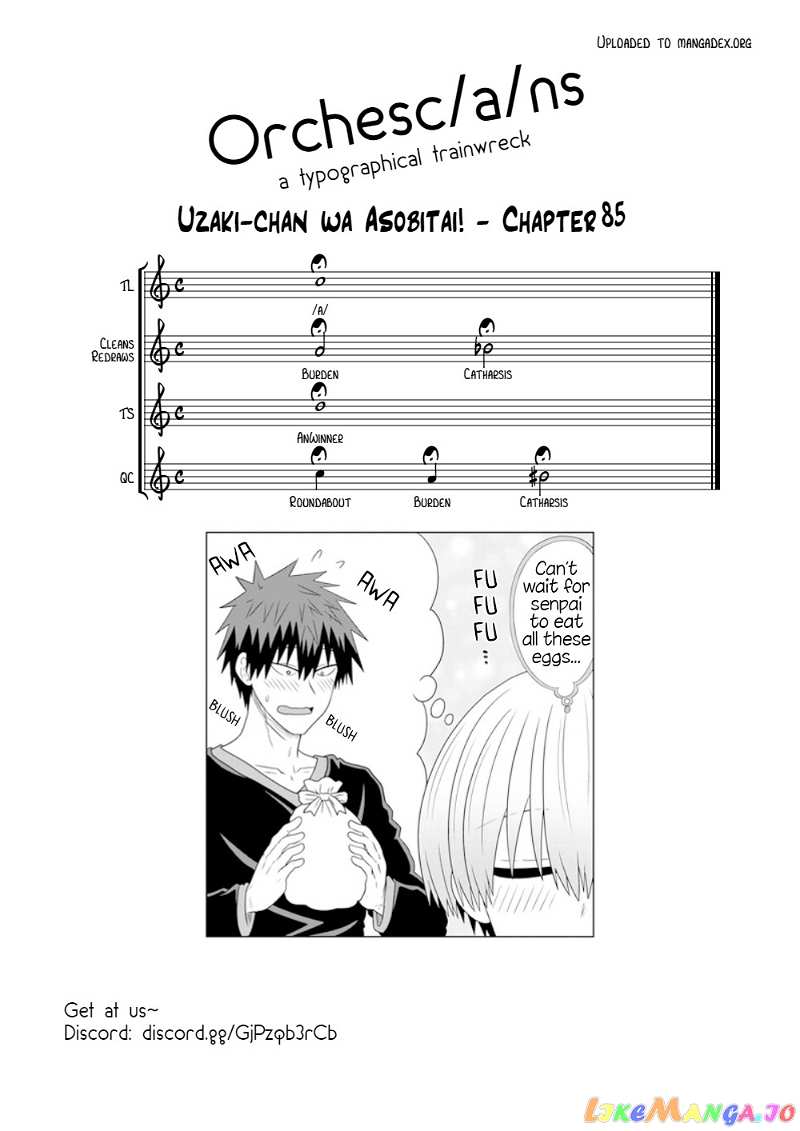 Uzaki-chan wa Asobitai! chapter 85 - page 13