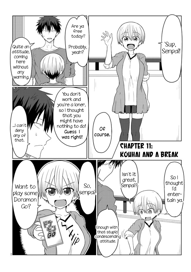 Uzaki-chan wa Asobitai! chapter 11 - page 2