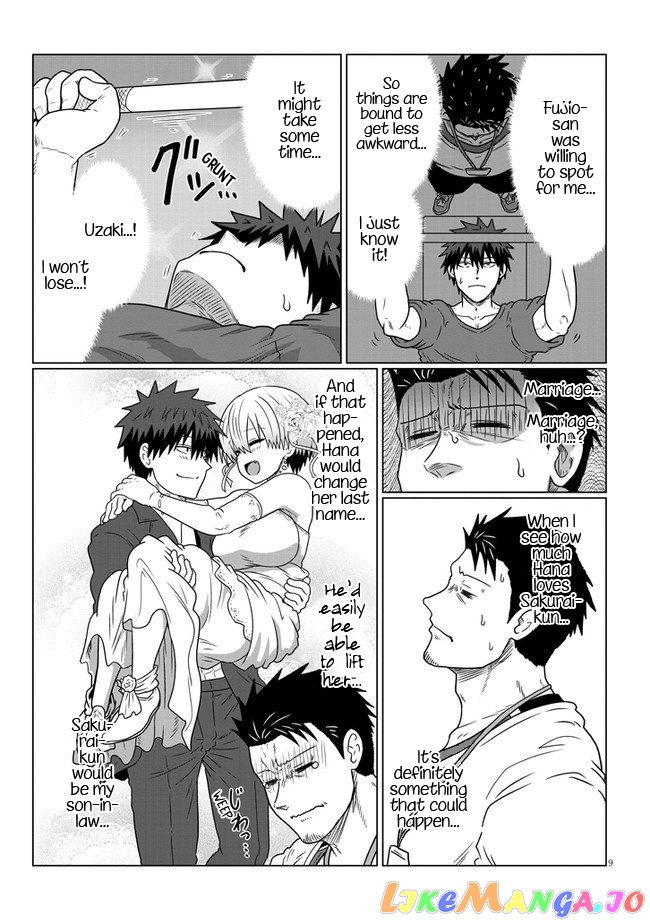 Uzaki-chan wa Asobitai! chapter 89 - page 9