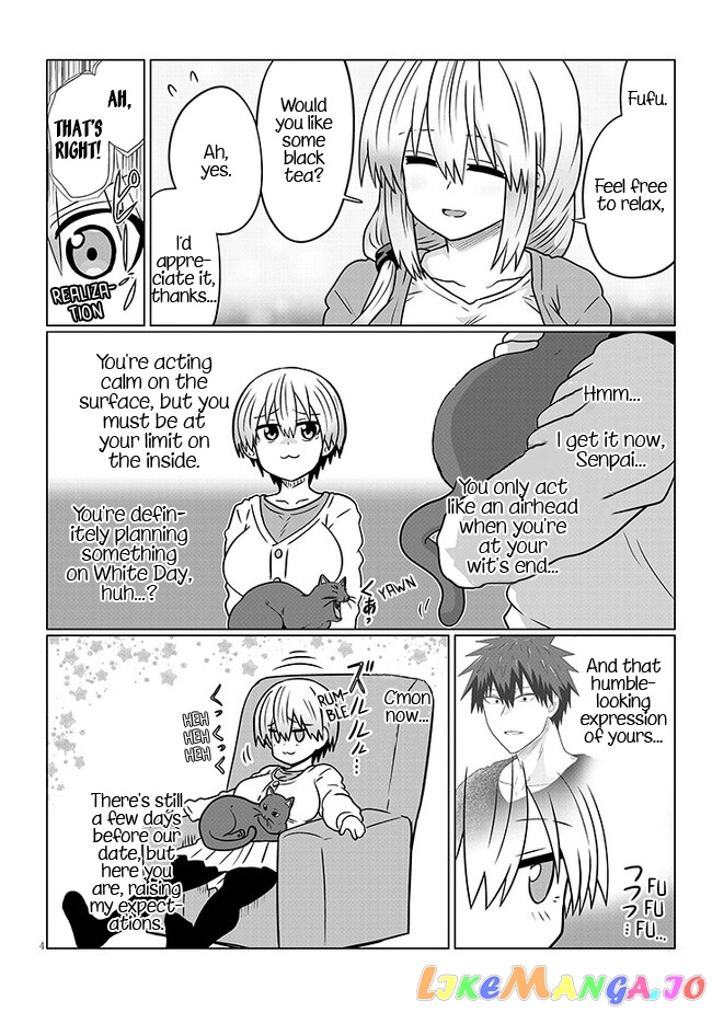 Uzaki-chan wa Asobitai! chapter 91.1 - page 4